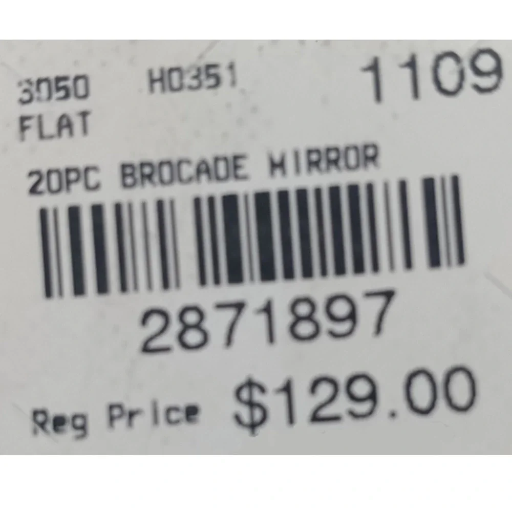NIB BROCADE Argent Orfevres Villandry Mirror Stainless Steel 20pc. Flatware‎ Set